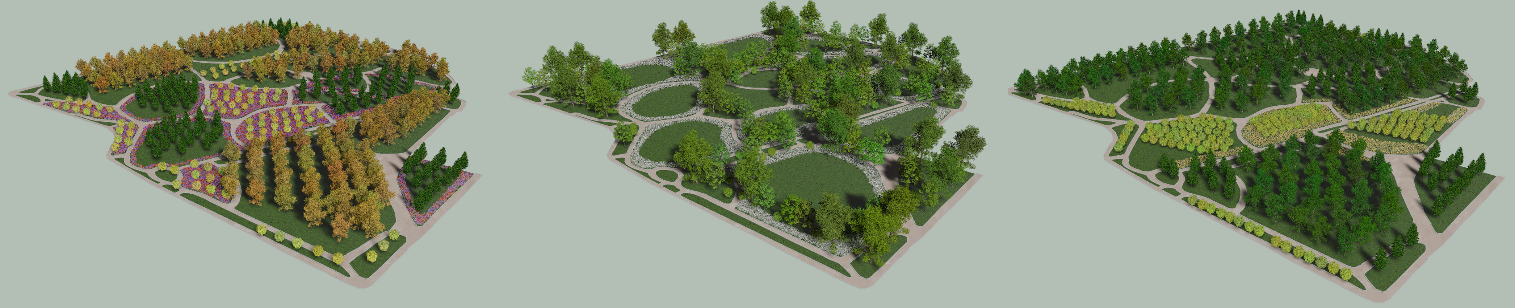 GreenScapes teaser: optimized vegetation placement in 3D urban scenes